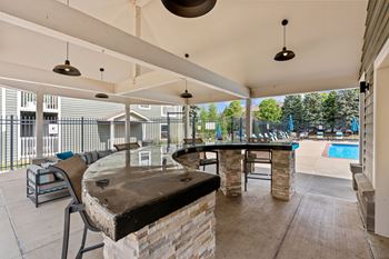 Pool house